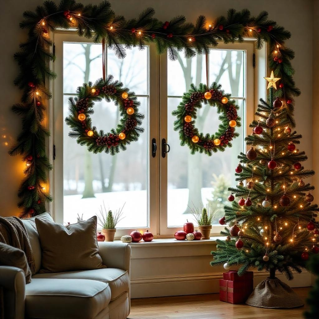 Christmas Window Decorations: Creative Displays to Spread Holiday Joy