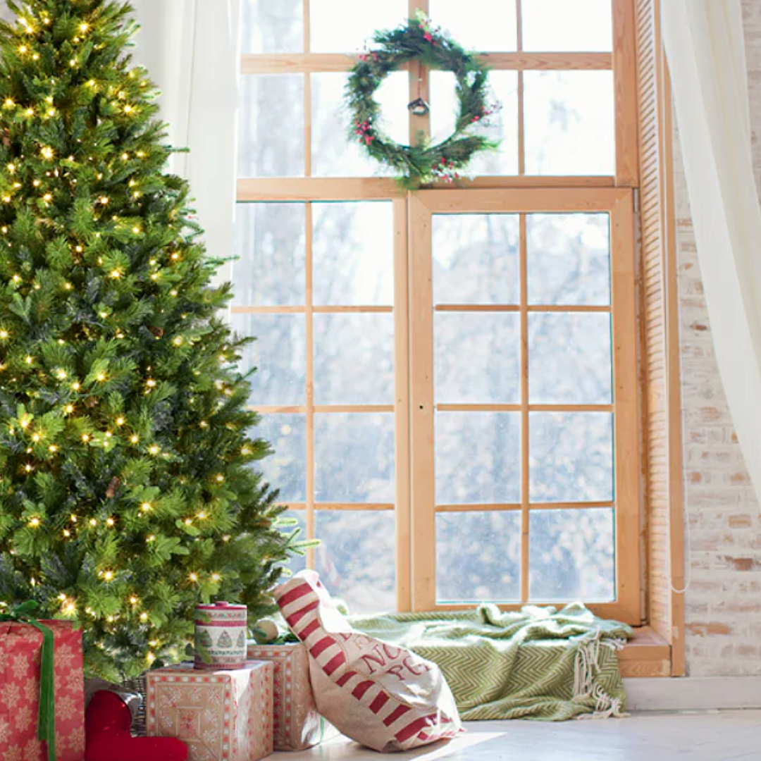 Pre-Lit Christmas Trees