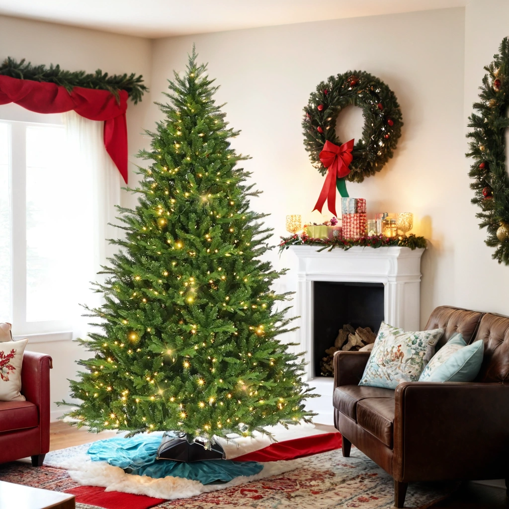 Artificial Christmas trees dispose 