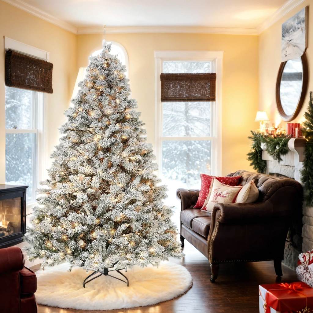 How Do You Properly Hang Lights on a Christmas Tree?