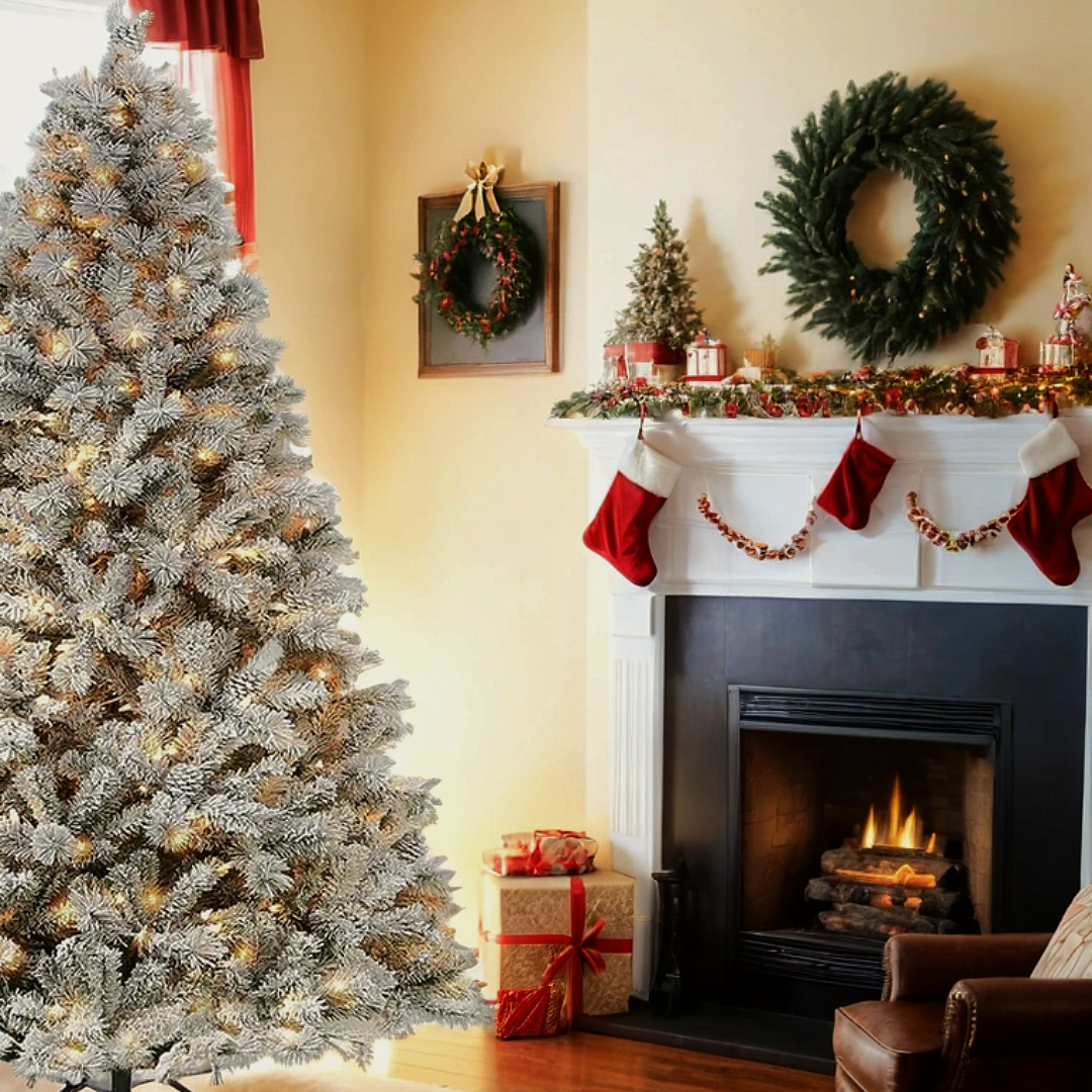 What Is a Flocked Christmas Tree? Festive Decor Basics