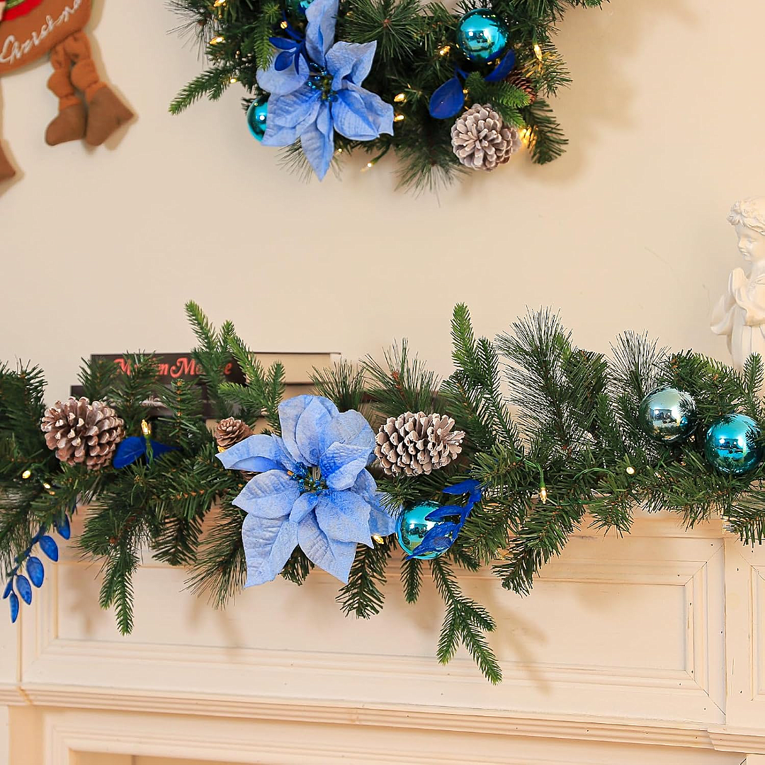 Creative Ideas for Using Artificial Garlands in Christmas