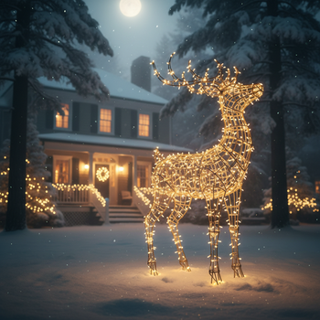 Lighted Reindeers