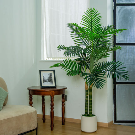5FT Faux Golden Cane Palm Tree