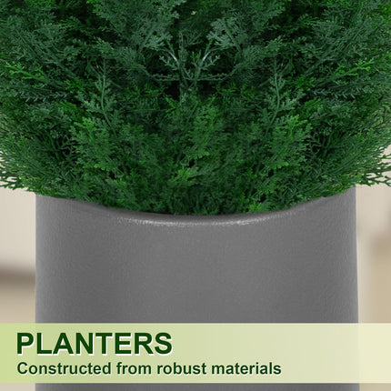 4FT Artificial Cedar Topiary Trees
