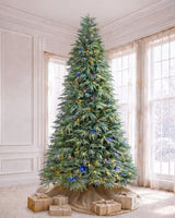7.5' Northwood Pre-Lit Fir Artificial Christmas Tree with 550 Warm White & Color LED Lights