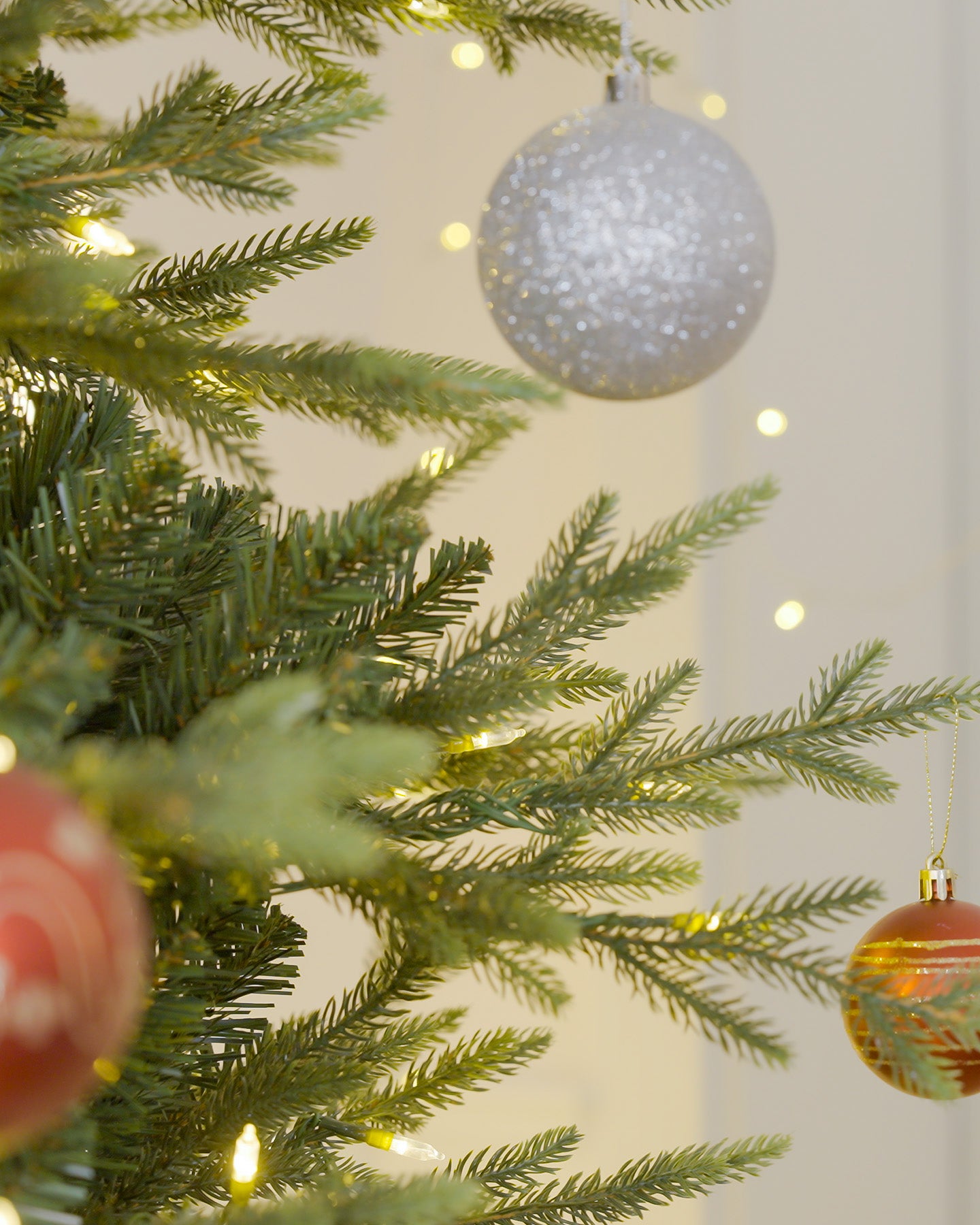 7.5' Evercrest Pre-Lit Fir Artificial Christmas Tree with 450 Warm White LED Lights
