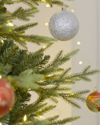 9' Evercrest Pre-Lit Fir Artificial Christmas Tree with 600 Warm White LED Lights