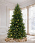 7.5' Evercrest Pre-Lit Fir Artificial Christmas Tree with 450 Warm White LED Lights