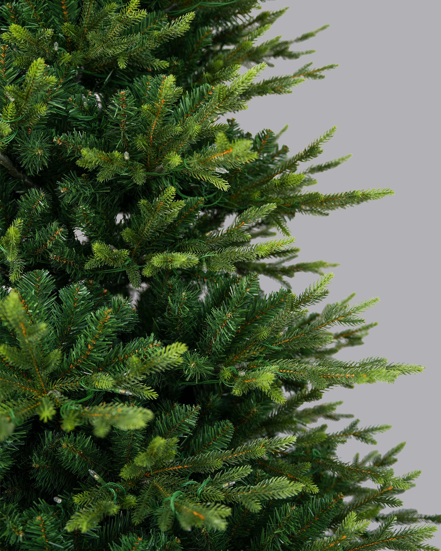 12' EverJoy Pre-Lit Fir Artificial Christmas Tree with 850 Warm White & Color LED Lights