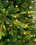 7.5' Evercrest Pre-Lit Fir Artificial Christmas Tree with 450 Warm White LED Lights
