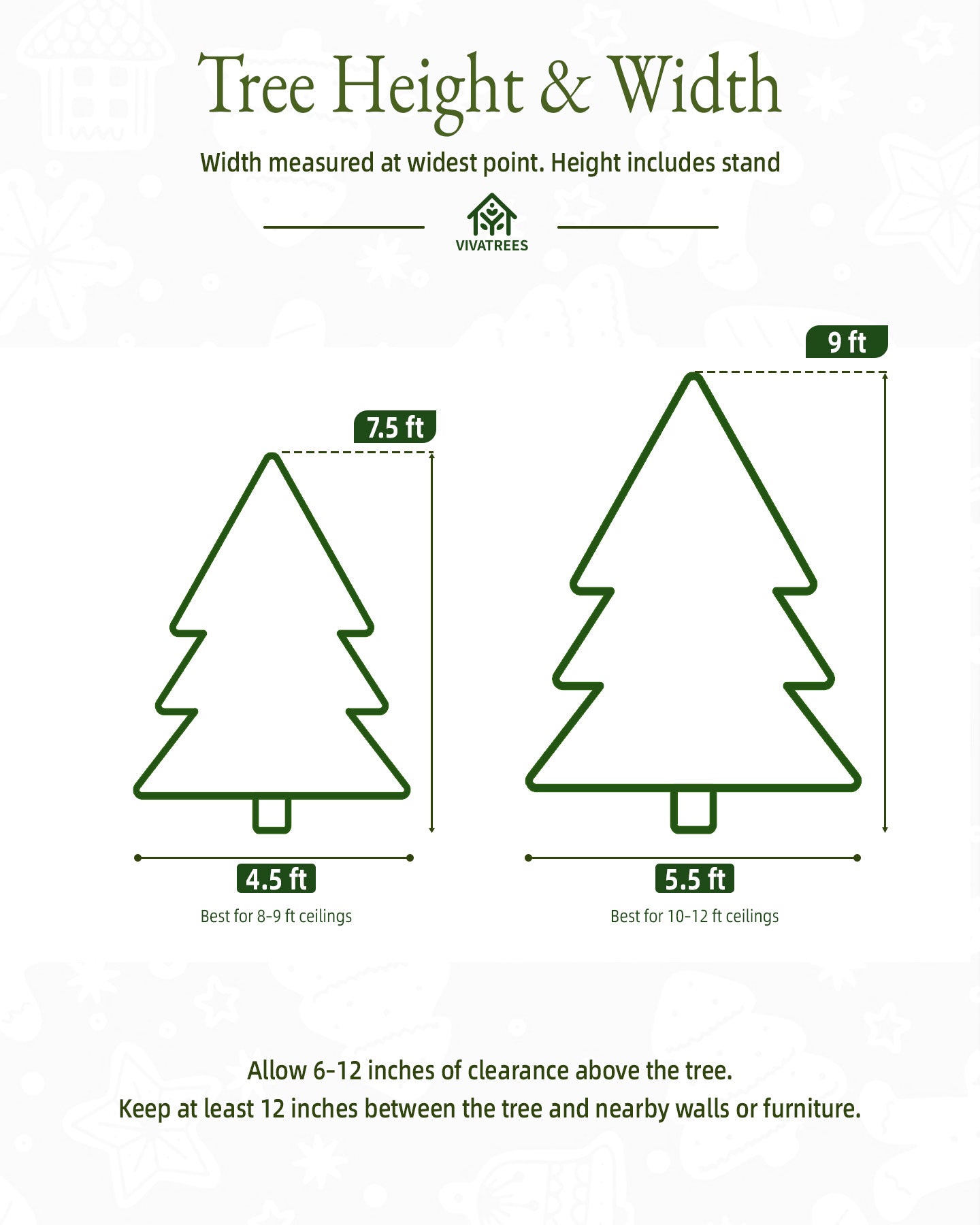 7.5' Frostwood Pre-Lit Flocked Fraser Fir Artificial Christmas Tree with 650 Warm White & Color LED Lights