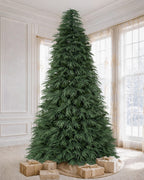 7.5' Northwood  Pre-Lit Fir Artificial Christmas Tree with 550 Warm White & Color LED Lights