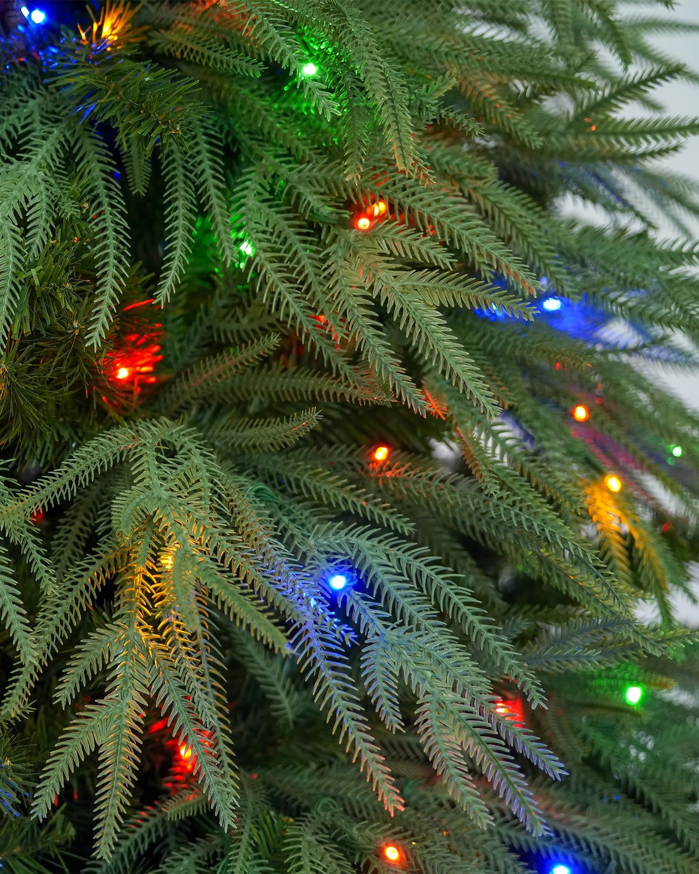9' Northwood  Pre-Lit Fir Artificial Christmas Tree with 700 Warm White & Color LED Lights