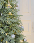 7.5' Northwood  Pre-Lit Fir Artificial Christmas Tree with 550 Warm White & Color LED Lights
