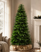 7.5' Northwood  Pre-Lit Fir Artificial Christmas Tree with 550 Warm White & Color LED Lights