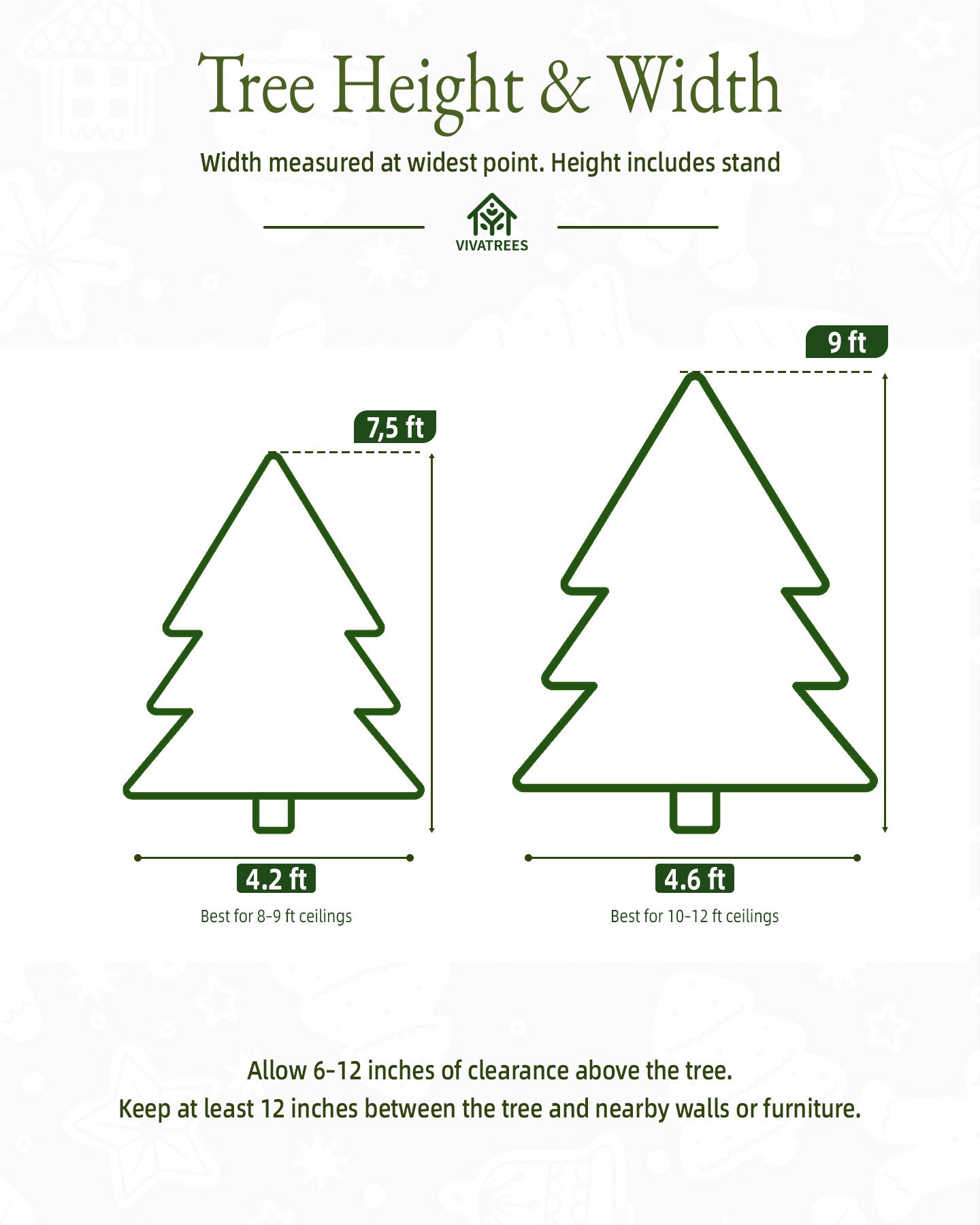 7.5' Winterpine Pre-Lit Frosted Pine Artificial Christmas Tree with 550 Warm White & Color LED Lights