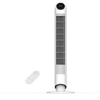 Sunspire 40'' Tower Fan for Bedroom, 90° Oscillating Standing Fan, 28dB Ultra Quiet, 26ft/s Velocity Bladeless Floor Fan with 3 Speeds & 4 Modes, 12H Timer for Living Room, Home, Office, White
