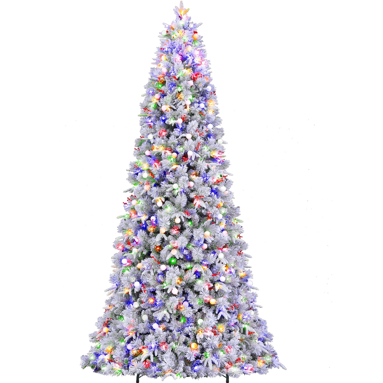 Flocked Balsam Fir Tree