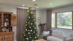 7.5' Northwood Pre-Lit Fir Artificial Christmas Tree with 550 Warm White & Color LED Lights